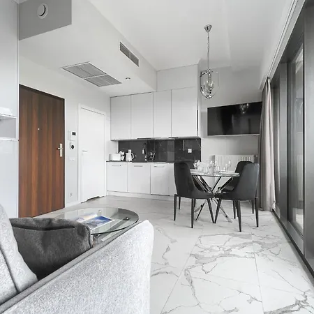 アパート W Hanza Tower シュチェチン