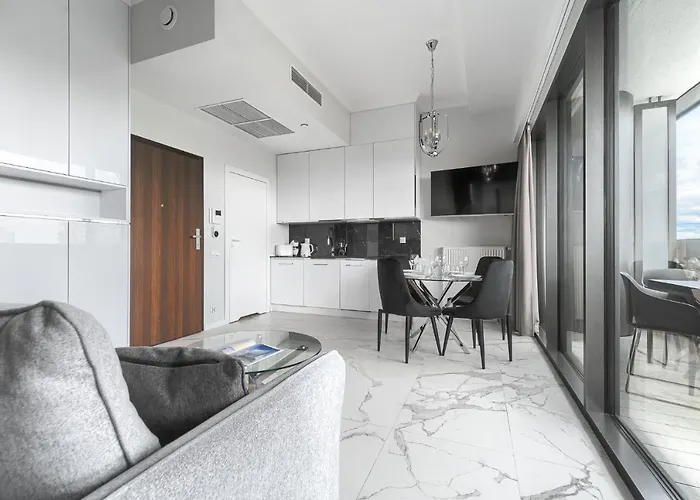 Апартаменты W Hanza Tower Щецин